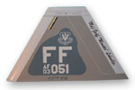 F-22 Large Size Tail Flash