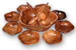 Tomato Shaped Salad Bowl Set