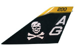 F-14 Large Size Tail Flash