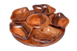 Flower Shaped Relish Tray