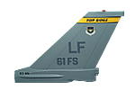 F-16 Large Size Tail Flash