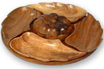Squash Shaped Relish Tray