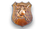 Custom Unit Shield Style Plaques