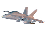 Customized F/A-18D Hornet Model