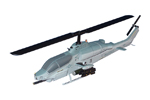 Customized AH-1W Super Cobra Model