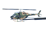 Bell 206 Kiowa Briefing Model