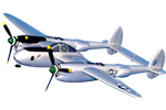 F-5 (Photo-Recon P-38) Lightning Model