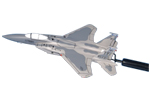 95 FS F-15C Eagle Briefing Stick Model