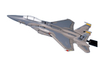 2 FS F-15C Eagle Briefing Stick Model