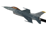 14 FS F-16C Fighting Falcon Briefing Model
