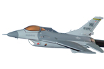 16 WPS F-16C Fighting Falcon Briefing Model