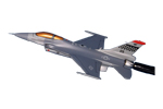36 FS F-16C Fighting Falcon Briefing Model