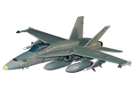 425 Sq F/A-18 Hornet Model