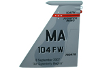 104 FW F-15C Tail Flash