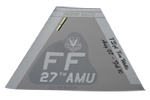 27 AMU F-22 Tail Flash