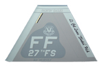 27 FS F-22 Tail Flash