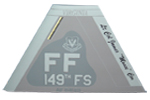 149  FS F-22 Tail Flash