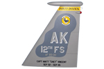 12 FS F-15C Tail Flash