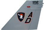VFA-106 F/A-18E/F Tail Flash