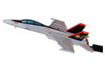 Strike Fighter Squadron 11 (VFA-11) F/A-18F Super Hornet Briefing Model