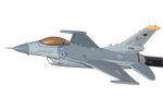 80 FS F-16C Fighting Falcon Briefing Model