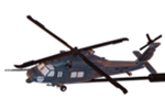 48 RQS HH-60G Black Hawk Briefing Model