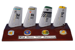 6" Multiple A-10 Desktop Tails