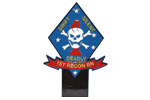 1st RECON BN Cut-Out Plaque