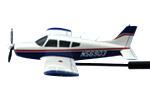 Piper Cherokee Arrow II Briefing Model (N56903)