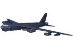 8 AF B-52 Stratofortress Model