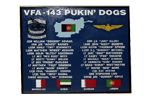VFA-143 Deployment Plaque