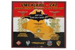 VMFA(AW)-242 Mini Deploment Plaque