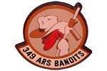 349 ARS Bandits Cut-Out Plaque