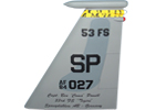 53 FS F-15C Tail Flash
