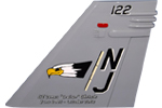 VFA-122 F/A-18E/F Tail Flash