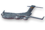 535th Airlift Squadron C-17 Globemaster III Model