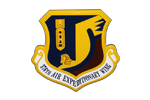 376th Exp Wing Cut-Out Plaque