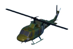 HMLA 369 UH-1 Twin Huey Model