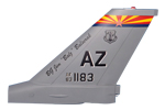 Arizona ANG F-16C Tail Flash