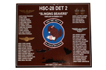 HSC-28 DET 2 Deployment Plaque