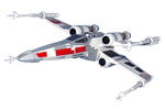 InCom T-65 X-Wing Starfighter Model