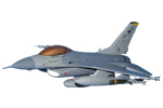 8th Fighter Wing F-16D Falcon Model
