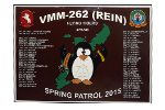 VMM-262 (REIN) Deployment Plaque