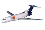 FedEx Express B727-100 Model