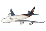 UPS B747-44AF Model