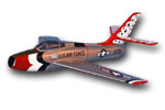 Thunderbirds F-84F Thunderstreak Model