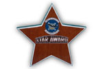 18th CS Star Award Plaque