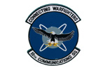 18th Communication Sq Cut-Out plaque