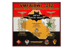 VMFA(AW)-242 Deployment Plaque