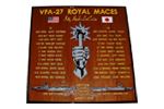 VFA-27 Deployment Plaque